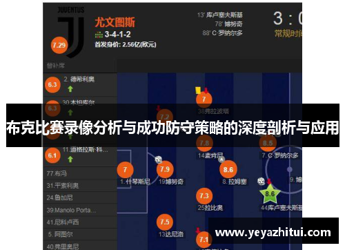布克比赛录像分析与成功防守策略的深度剖析与应用